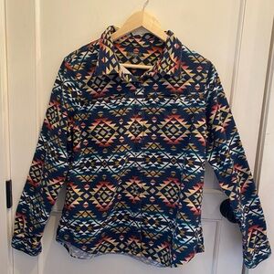 Cabela’s Southwest Flannel Button-Up Shirt